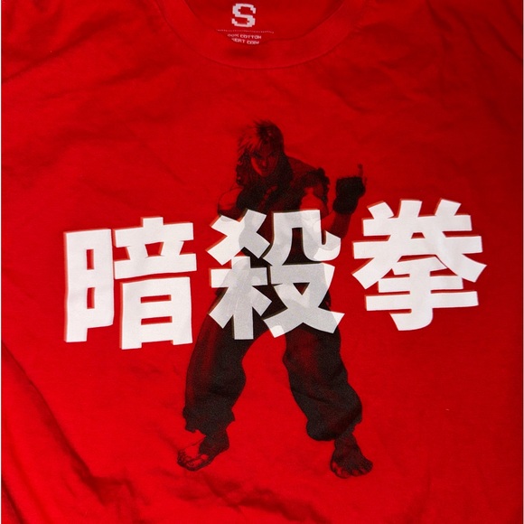 Street Fighter KEN Graphic Tee collab with OnNit Fitness: Adult Small: Capcom - Picture 5 of 6